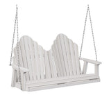 Berlin Gardens Cozi-Back Double Swing (Zinc Chains)