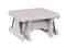 Berlin Gardens Gliding Footstool with Allochrome Brackets