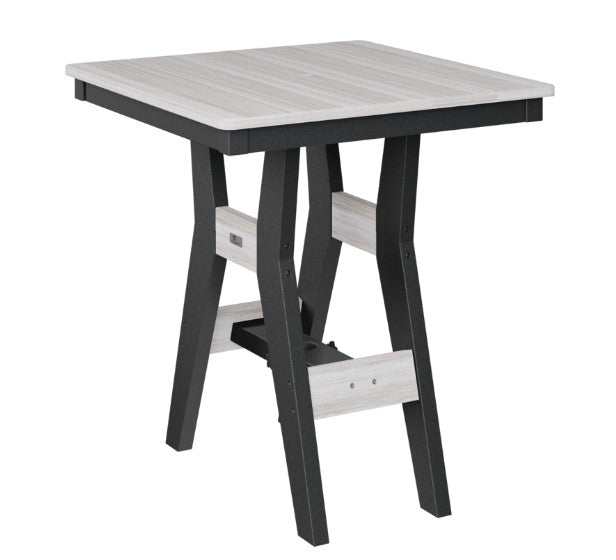 Berlin Gardens Harbor Bar Tables Standard Top 28" Square Bar Table