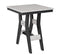 Berlin Gardens Harbor Bar Tables Standard Top 28" Square Bar Table