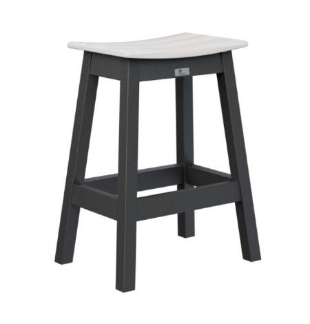 Berlin Gardens Saddle Counter Stool