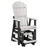 Berlin Gardens Comfo-Back Single Counter Glider with Allochrome Brackets