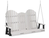 Berlin Gardens Comfo-Back Three Seat Swing w/Console (Zinc Chains)
