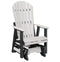 Berlin Gardens Comfo-Back Single Glider with Allochrome Brackets