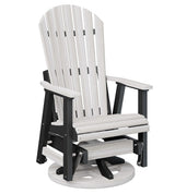 Berlin Gardens Comfo-Back Swivel Glider with Allochrome Brackets