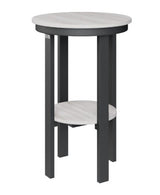Berlin Gardens Round End Table Bar Height