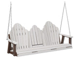 Berlin Gardens Cozi-Back Three Seat Swing w/Console (Zinc Chains)