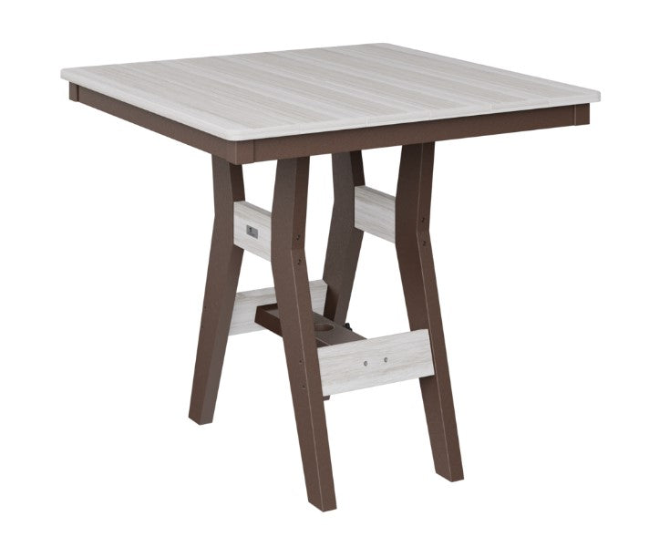 Berlin Gardens Harbor Bar Tables Standard Top 33" Square Bar Table