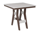 Berlin Gardens Harbor Bar Tables Standard Top 33" Square Bar Table