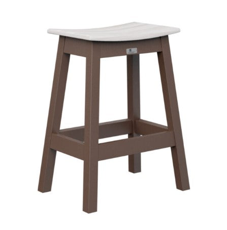 Berlin Gardens Saddle Counter Stool