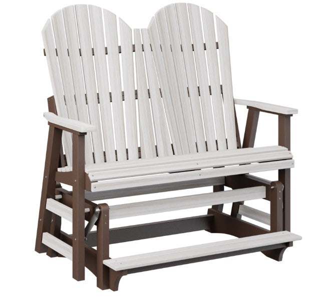 Berlin Gardens Comfo-Back Double Counter Glider with Allochrome Brackets