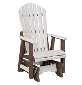 Berlin Gardens Comfo-Back Single Glider with Allochrome Brackets