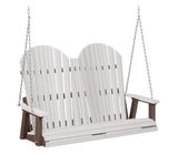 Berlin Gardens Comfo-Back Double Swing (Zinc Chains)