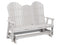 Berlin Gardens Comfo-Back Three Seat Glider w/Console Allochrome Brackets