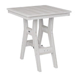 Berlin Gardens Harbor Bar Tables Standard Top 28" Square Bar Table