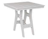 Berlin Gardens Harbor Counter Tables Standard Top 33" Square Counter Table