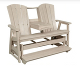 Beaver Dam Serenity Triple Counter Glider with Console
