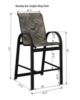 Berlin Gardens Murphy Regular Sling Bar Chair