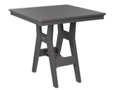 Berlin Gardens Harbor Counter Tables Standard Top 33" Square Counter Table