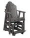 Berlin Gardens Cozi-Back Single Counter Glider with Allochrome Brackets