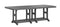 Berlin Gardens Garden Classic Standard Top 44" x 96" Rectangular Bar Table
