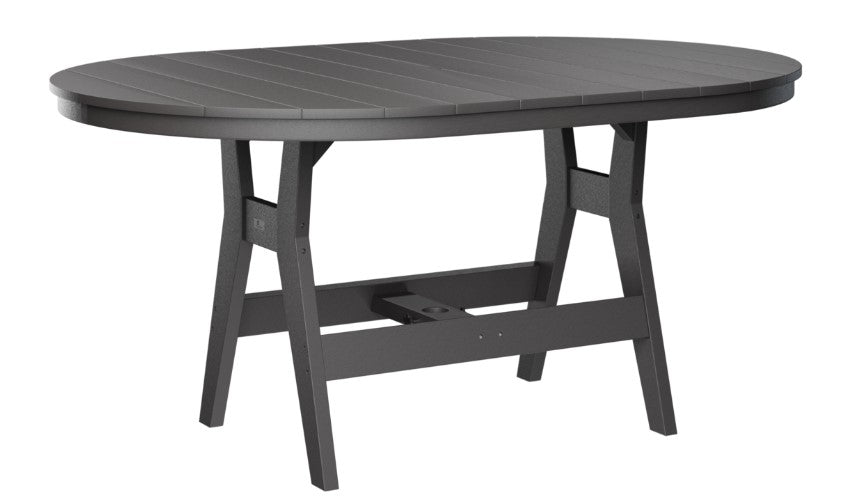 Berlin Gardens Harbor Bar Tables Standard Top 44" x 64" Oblong Bar Table
