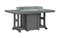 Berlin Gardens Garden Classic Standard Top 44" x 72" Rectangular Fire Bar Table