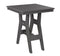 Berlin Gardens Harbor Bar Tables Standard Top 28" Square Bar Table