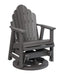 Berlin Gardens Cozi-Back Swivel Glider with Allochrome Brackets