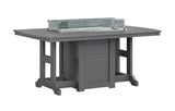 Berlin Gardens Garden Classic Standard Top 44" x 72" Rectangular Fire Dining Table