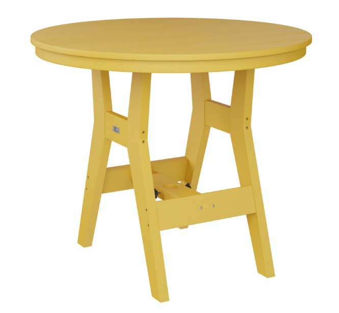 Berlin Gardens Harbor Bar Tables Standard Top 38" Round Bar Table