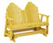 Berlin Gardens Cozi-Back Double Glider with Allochrome Brackets