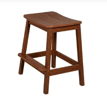 Beaver Dam Surf-Aira Saddle Bar Stool
