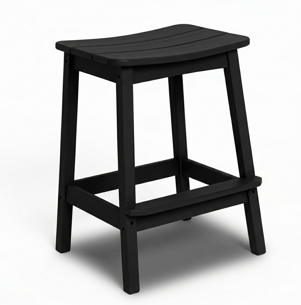 Beaver Dam Surf-Aira Saddle Bar Stool