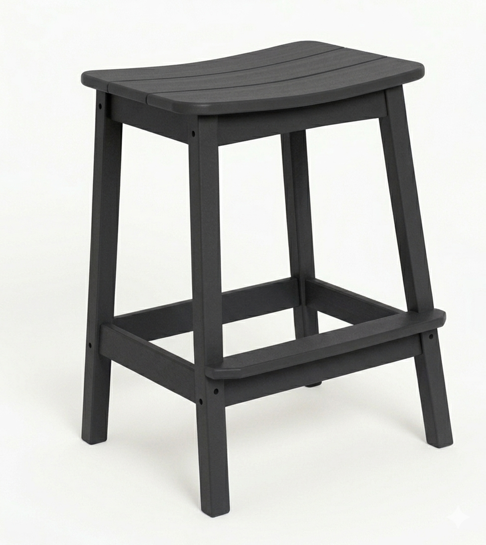 Beaver Dam Surf-Aira Saddle Bar Stool