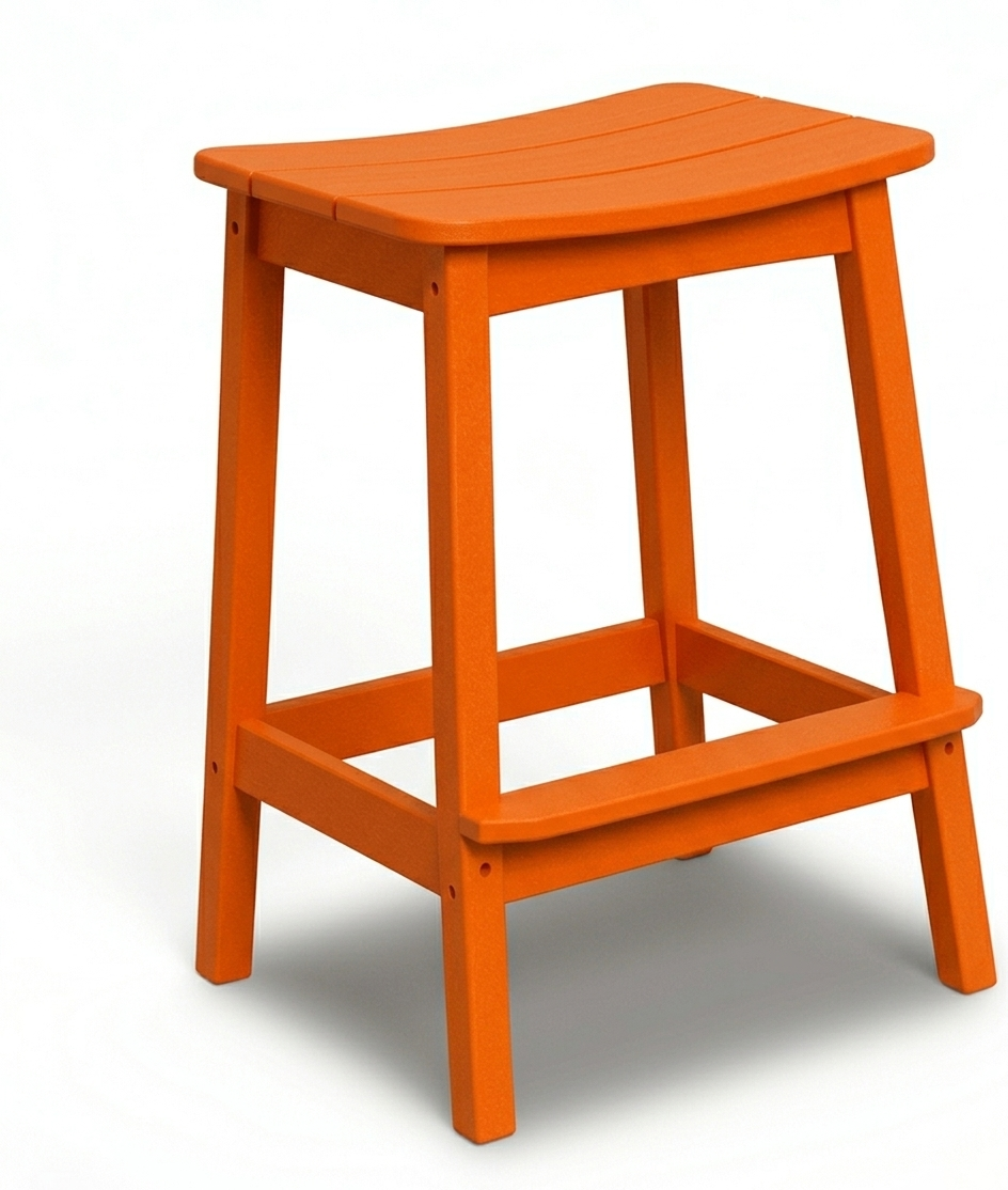 Beaver Dam Surf-Aira Saddle Bar Stool
