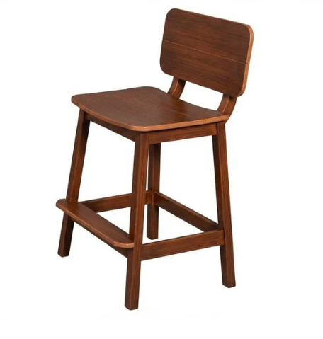 Beaver Dam Surf-Aira Saddle Bar Stool with back