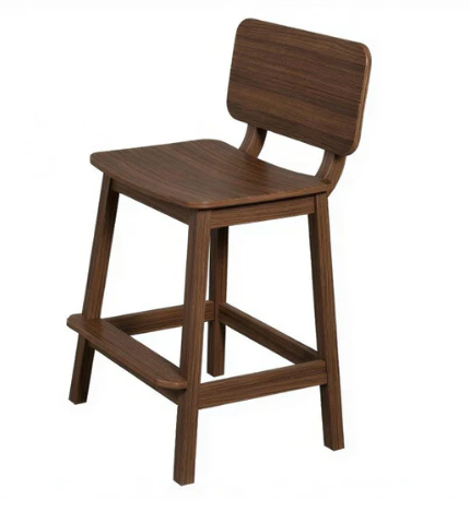Beaver Dam Surf-Aira Saddle Bar Stool with back