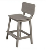 Beaver Dam Surf-Aira Saddle Bar Stool with back