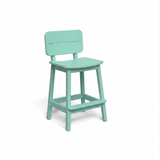 Beaver Dam Surf-Aira Saddle Bar Stool with back