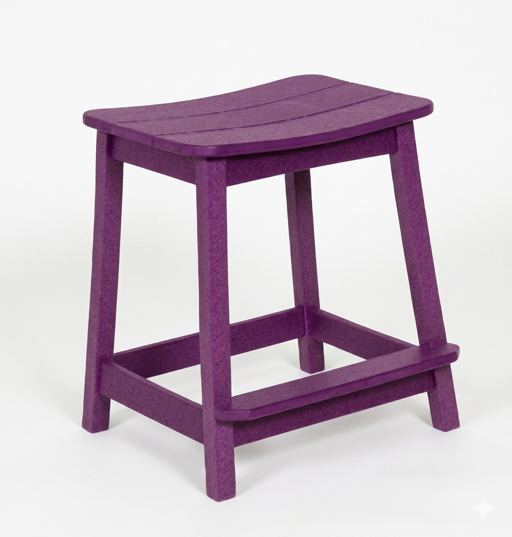 Beaver Dam Surf-Aira Saddle Counter Stool