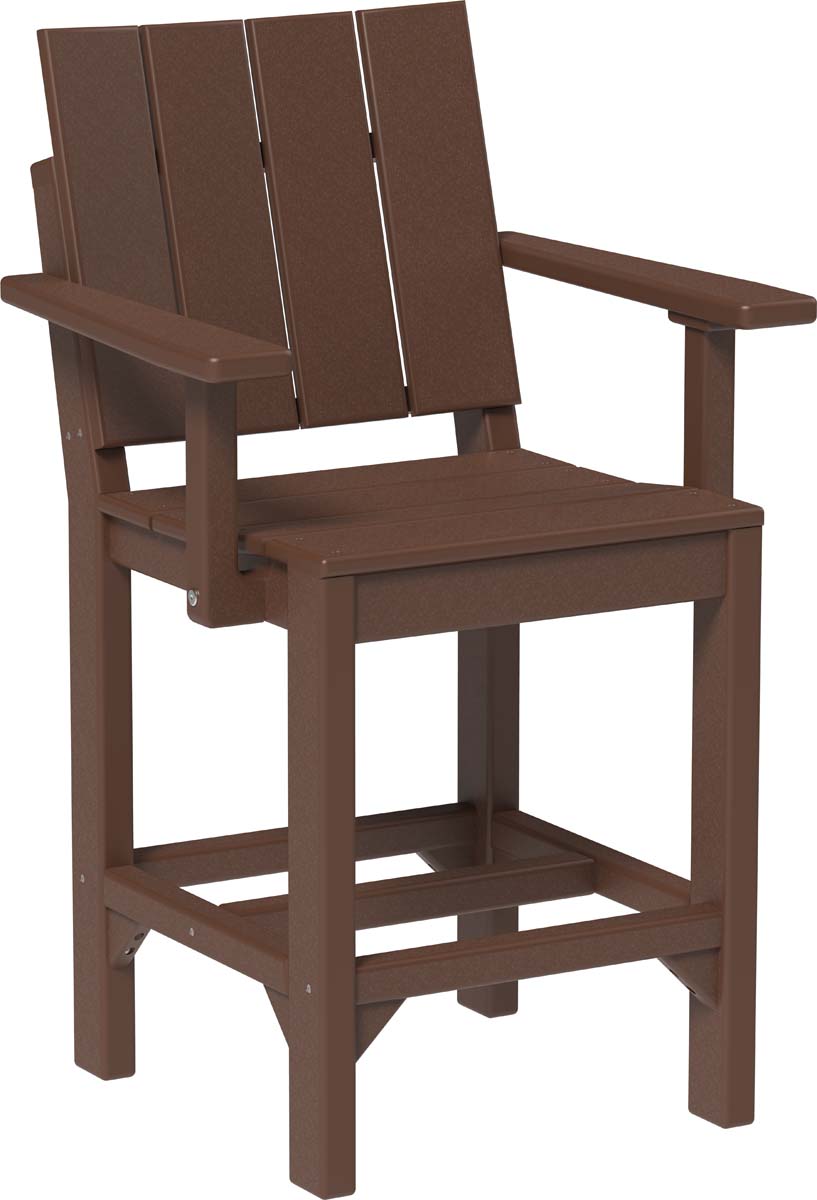 LuxCraft Urban Arm Chair - Counter Height