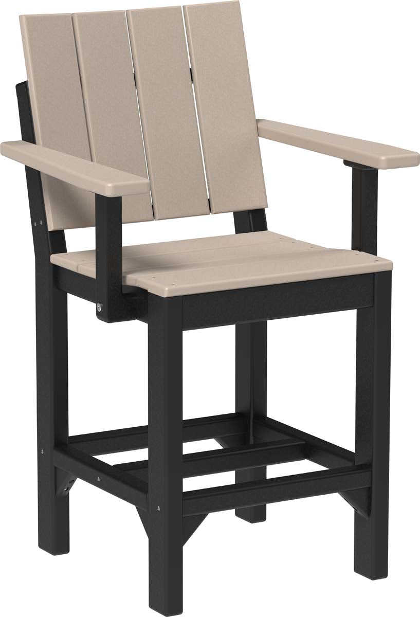 LuxCraft Urban Arm Chair - Counter Height