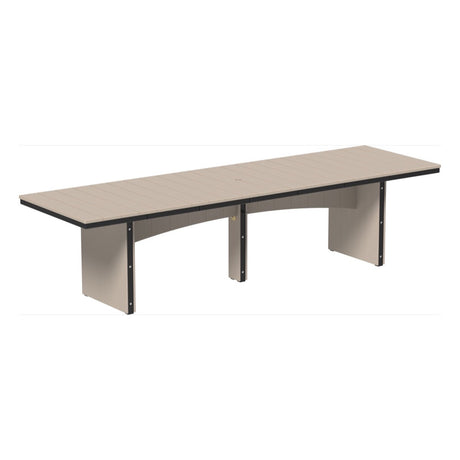 LuxCraft Urban 3' x 10' Rectangular Dining Table - Dining Height
