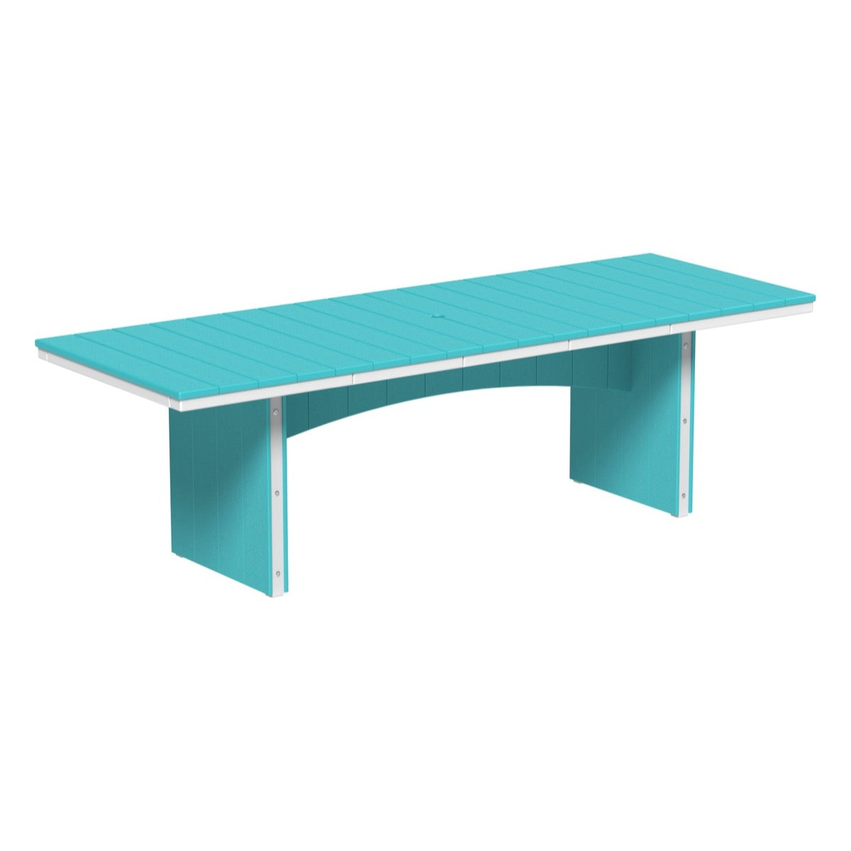 LuxCraft Urban 3' x 8' Rectangular Dining Table - Bar Height