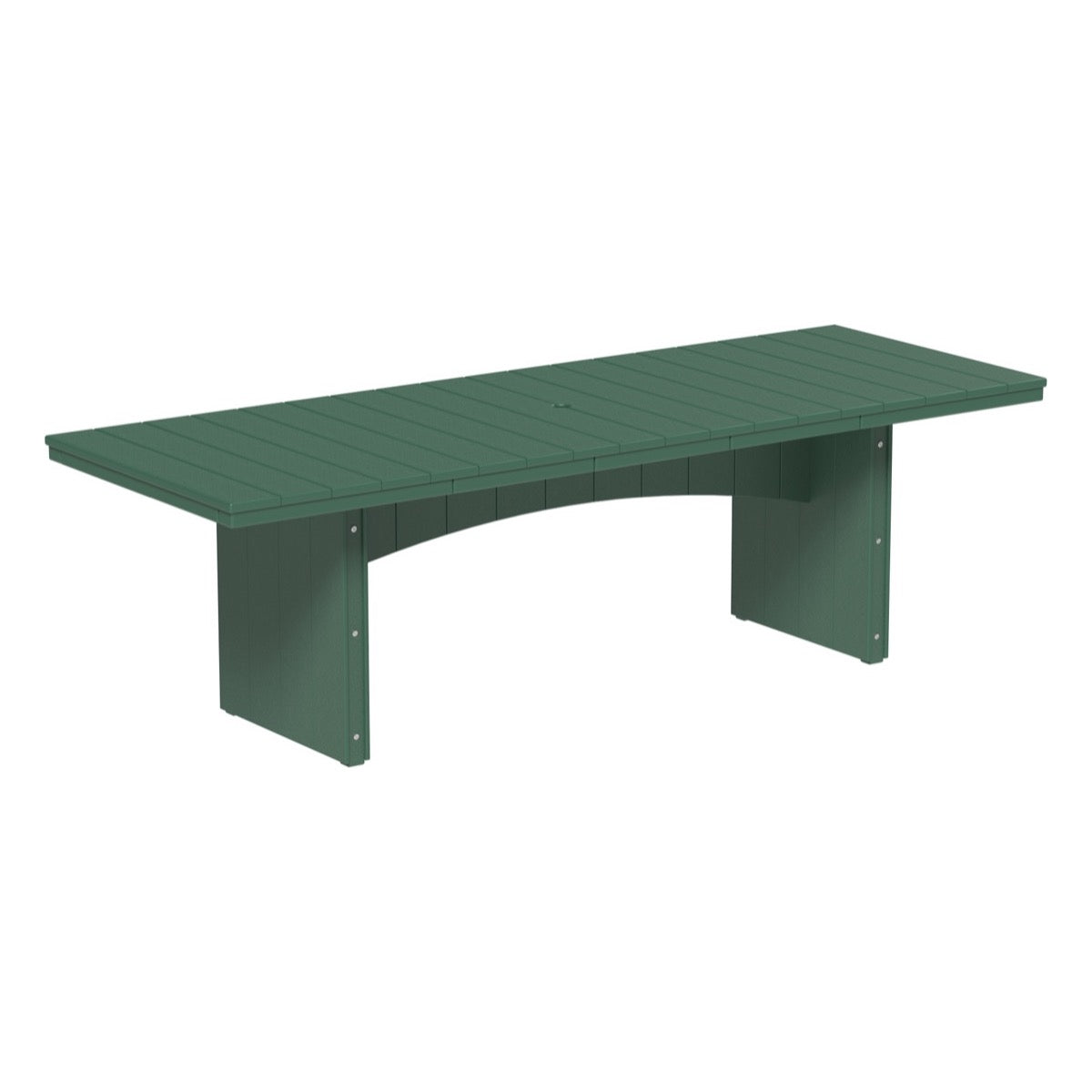 LuxCraft Urban 3' x 8' Rectangular Dining Table - Bar Height
