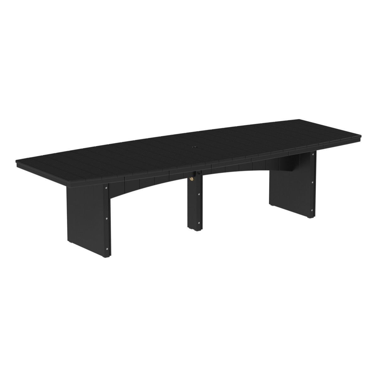 LuxCraft Urban 4' x 10' Oval Dining Table - Bar Height