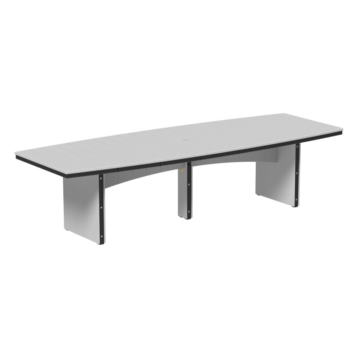LuxCraft Urban 4' x 10' Oval Dining Table - Bar Height