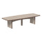 LuxCraft Urban 4' x 10' Oval Dining Table - Bar Height