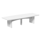 LuxCraft Urban 4' x 10' Oval Dining Table - Bar Height